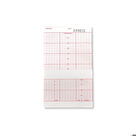 Ilb Gold Replacement For Corometrics, B4305Aao Ecg/Ekg Chart Paper B4305AAO ECG/EKG CHART PAPER